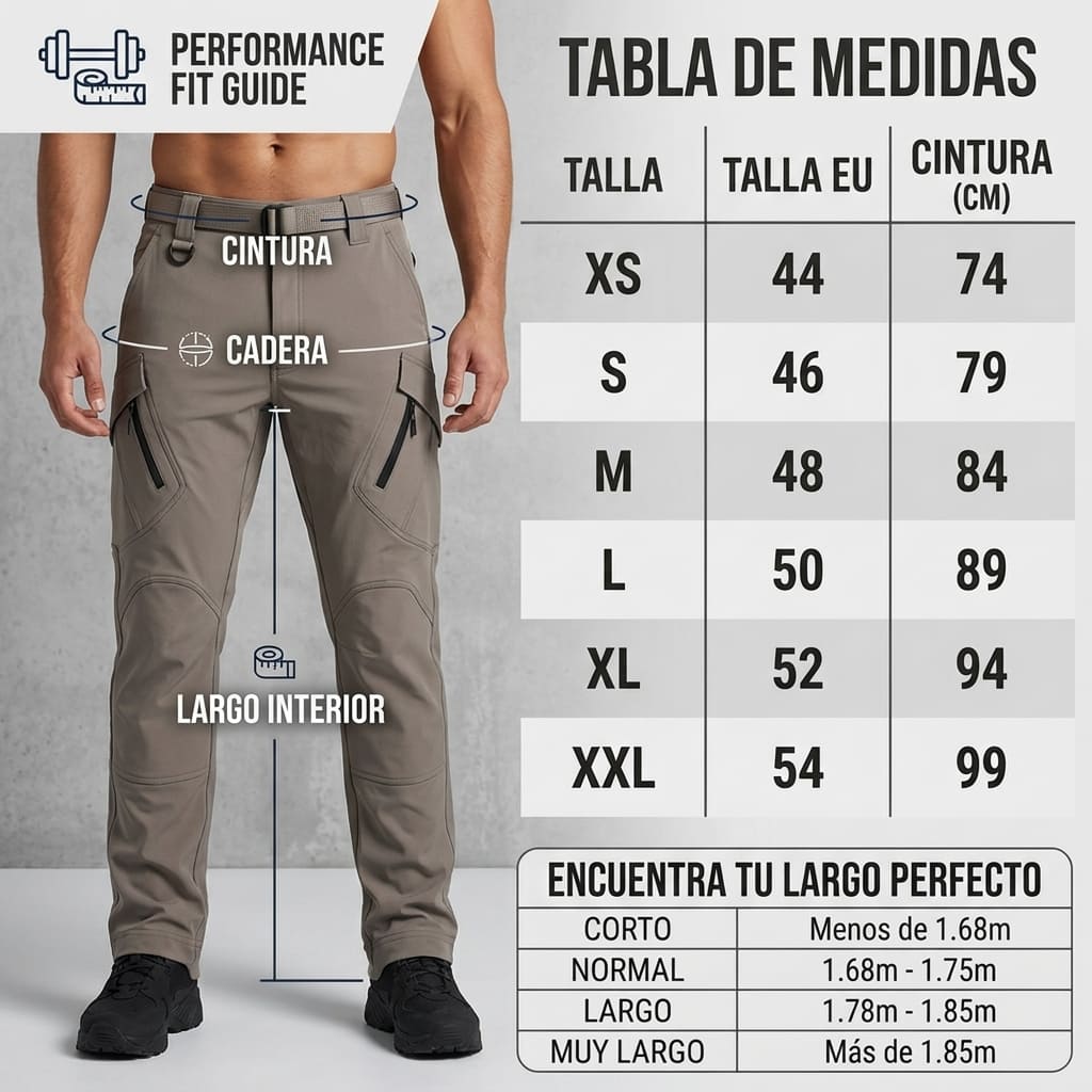 TerraFlex — Pantalón Táctico Impermeable con 9 Bolsillos que Aguanta Todo