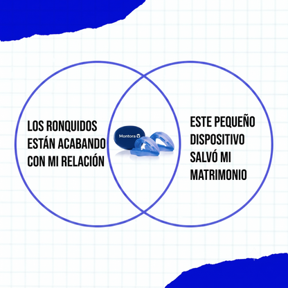 Montora®  Boquilla Antirronquidos de Ajuste Personalizado